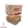 Caja 90 huevos Color Gallina Libre L
